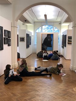 Jenner Park School Pupils at Art Central Gallery